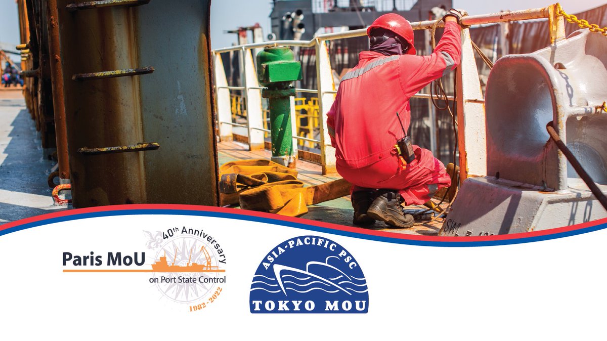 americanpandi's tweet photo. The #ParisMoU & #TokyoMoU on #PortState Control to launch Concentrated #Inspection #Campaign (#CIC) on #STCW Convention req'ts between 01SEP & 30NOV. Details including #questioonnaire in #AmericanPandI’s #MemberAlert: https://t.co/DkufZygCbD https://t.co/dEyIdj2gN8
