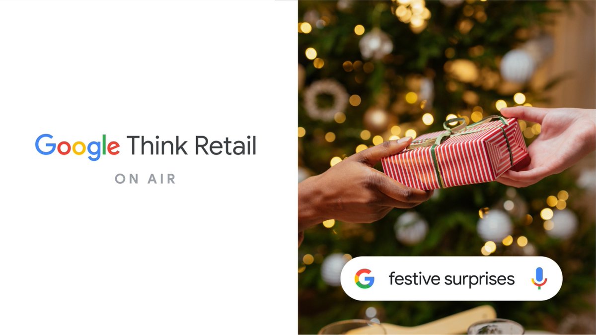 Tune in to <a href="/Google/">Google</a> #ThinkRetail22 live @ 1pm ET today! 
Hear insights on the latest trends, #consumer behaviors &amp; best practices for the #holidayshopping season from fireside chats w/ me &amp; industry experts like Matt Scanlan from <a href="/NaadamCashmere/">Naadam.co</a>
Watch live: bit.ly/3QGq4yg
