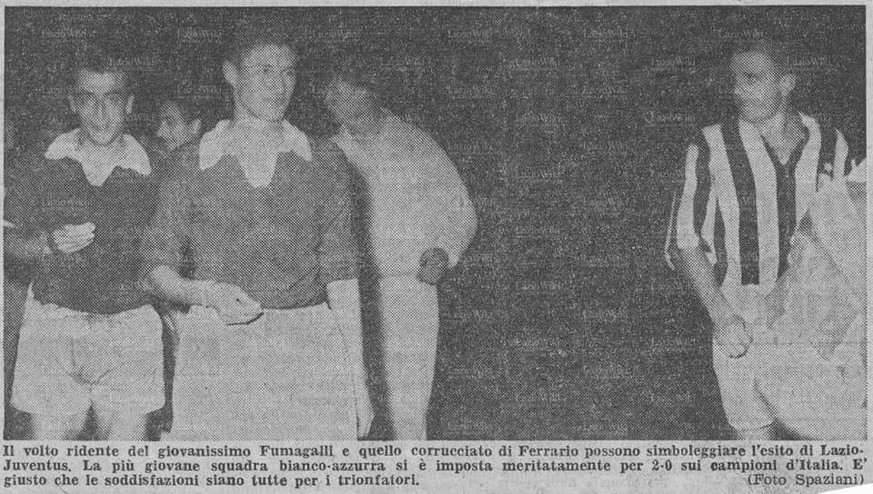 LazioNostalgia's tweet photo. Il #14settembre 1958 la #Lazio batte 2-0 la #Juventuse vola in finale di #CoppaItalia. I gol vittoria sono di Humberto Tozzi 🇧🇷 ed Egidio Fumagalli 🇮🇹 https://t.co/As3v9b7X6U | #LazioNostalgia https://t.co/vsJFWLHxf5
