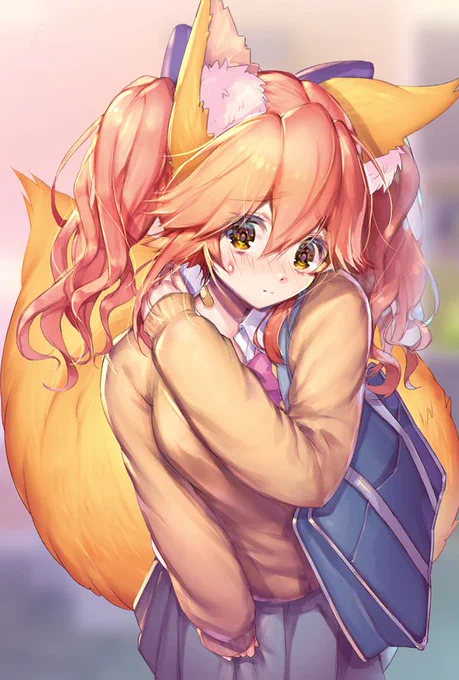 【Fate】JK玉藻ちゃん#Fate #玉藻の前 