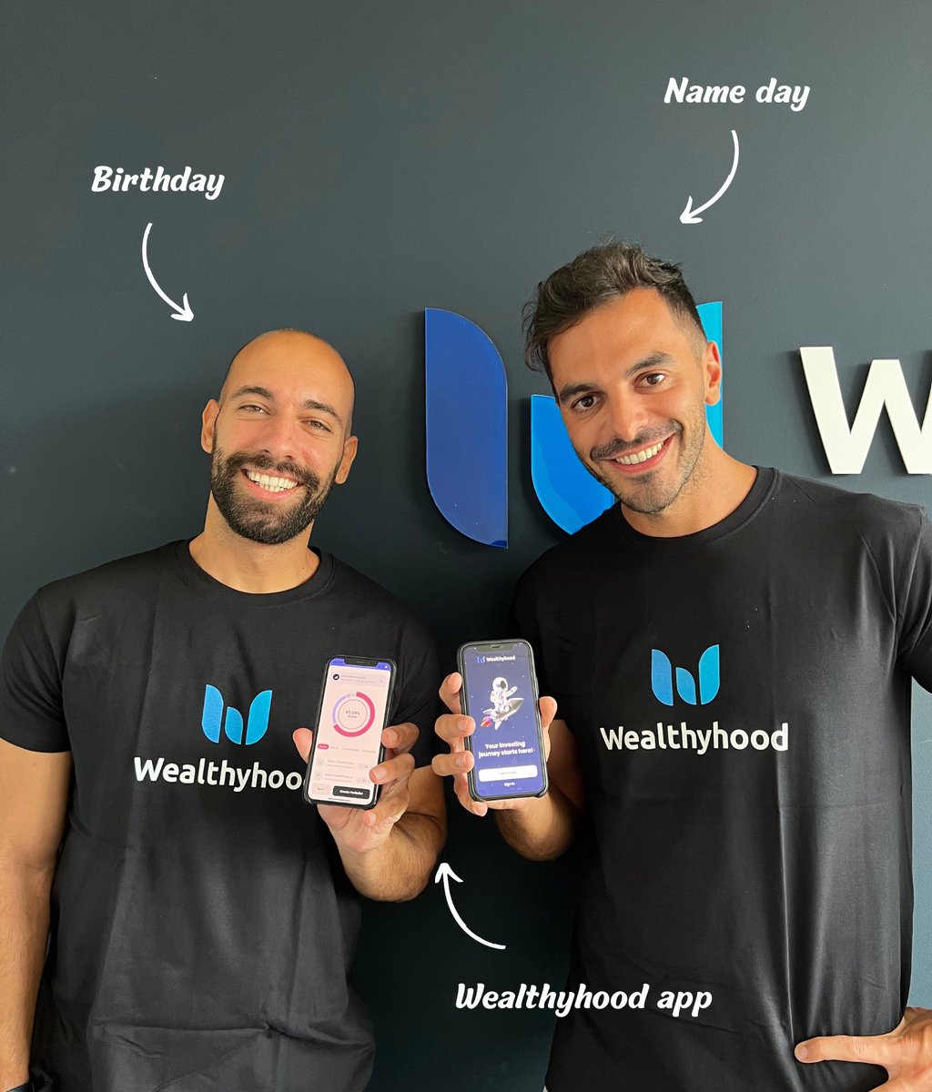 Alexandros Christodoulakis (@alexandros_chr) on Twitter photo Special day at <a href="/wealthyhood_/">Wealthyhood</a> today! It's <a href="/kostas_fal/">Konstantinos Faliagkas</a> birthday and my name day! 🥳
And a guest star 💫 to save the day!
🤫
#fintech #startup #investing #birthday #nameday Special day at <a href="/wealthyhood_/">Wealthyhood</a> today! It's <a href="/kostas_fal/">Konstantinos Faliagkas</a> birthday and my name day! 🥳
And a guest star 💫 to save the day!
🤫
#fintech #startup #investing #birthday #nameday