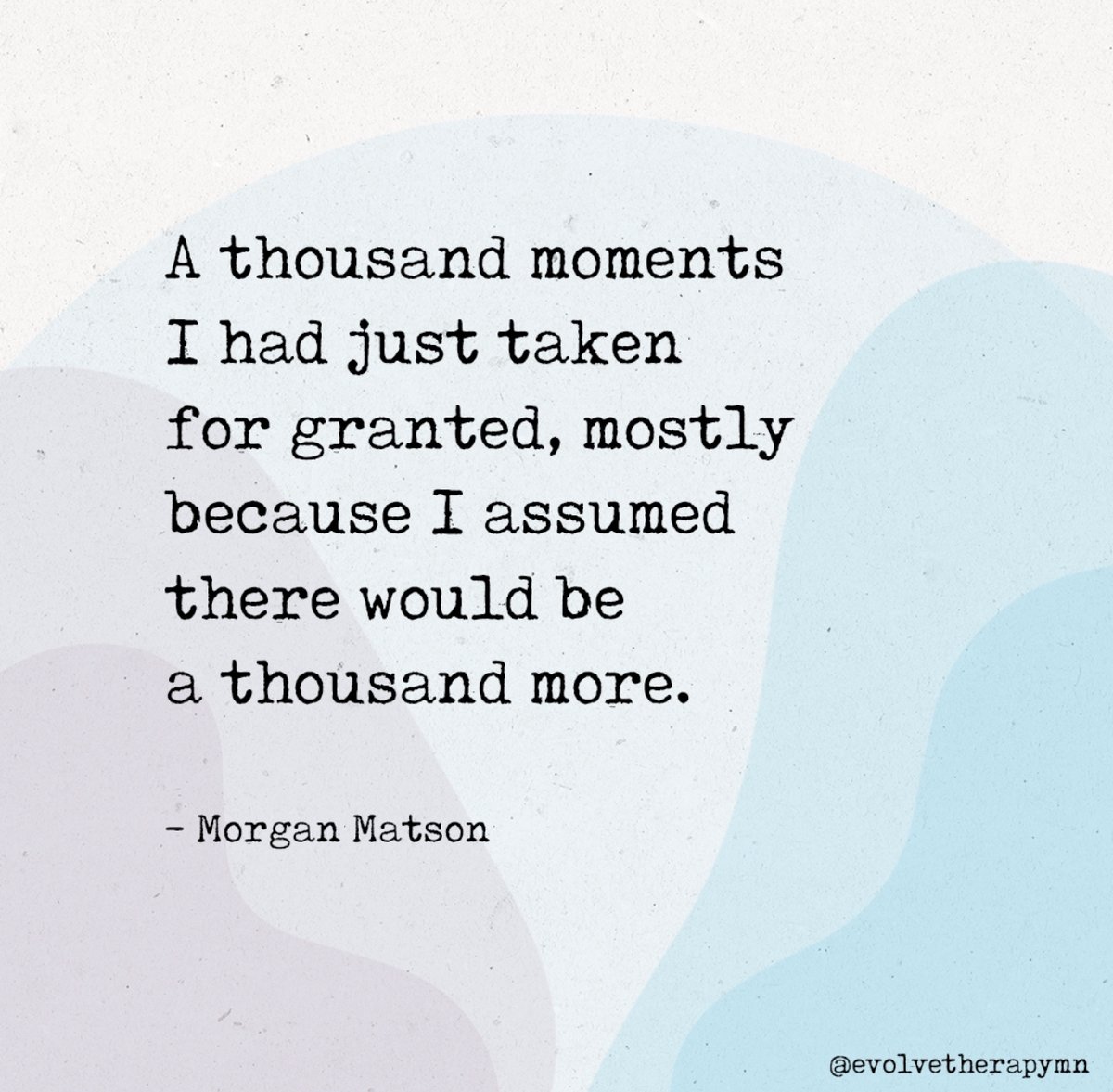 JodiLivon's tweet photo. Powerful. #Tuesday #morganmatson #evolvetherapymn https://t.co/HYzcUPnBNn
