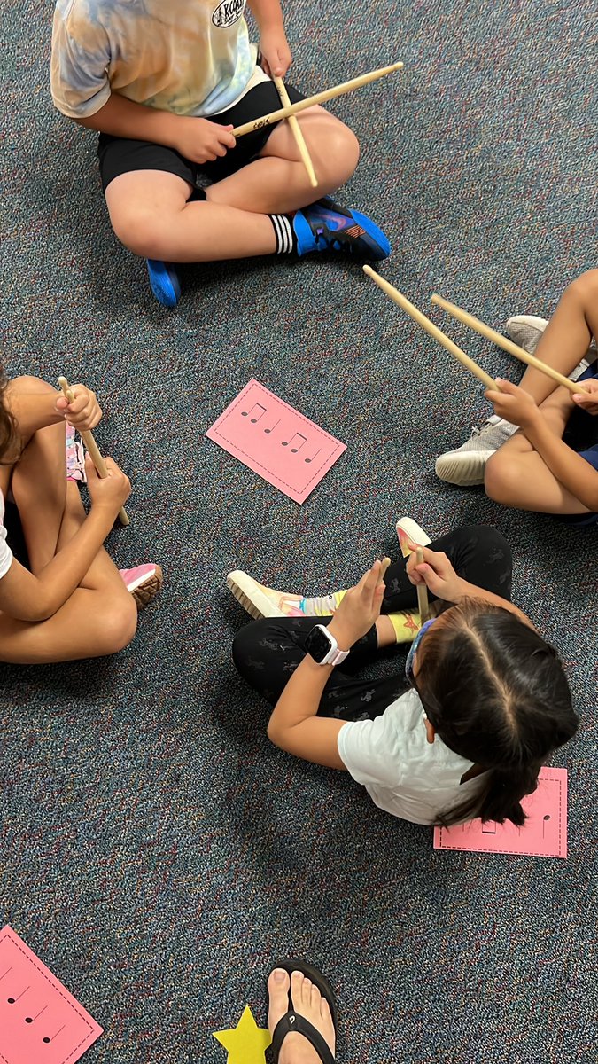 barkermusicfcps's tweet photo. 2nd graders are learning about all the different rhythm stations we have in the music classroom. https://t.co/ReHLmiMyYZ