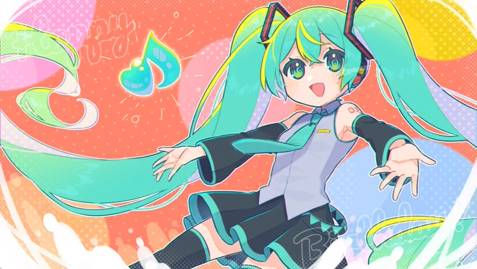 初めての音が生まれた日!#初音ミク誕生祭2022 #初音ミク生誕祭2022  #初音ミク 