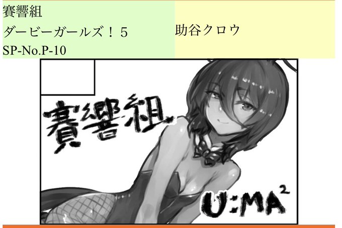 9/25ダービーガールズP-10にスペースいただいておりますので少なくとも既刊は持っていきます。 