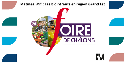 B4C_eu's tweet photo. 🧠 Rendez-vous le 6 septembre 📅 à la Foire de Châlons📍 pour la Matinée #B4C dédiée aux #biointrants en @regiongrandest

Infos &amp; inscriptions 👉 https://t.co/8WcNIalOk3 https://t.co/AjGmxJRGTc
