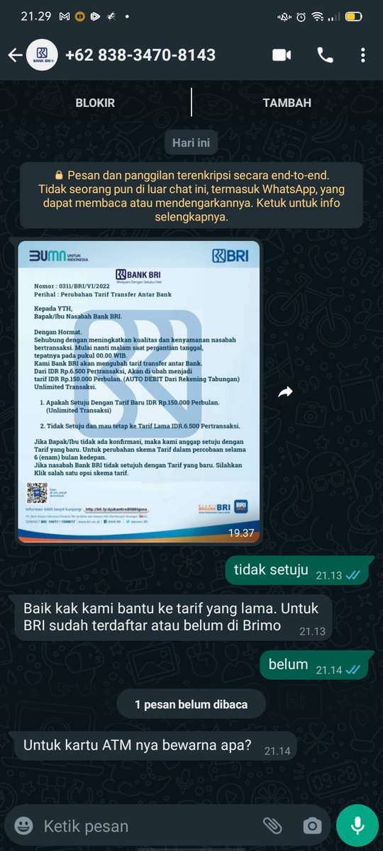 ifebryatna's tweet photo. hai @BANKBRI_ID https://t.co/npK8GjC3yi