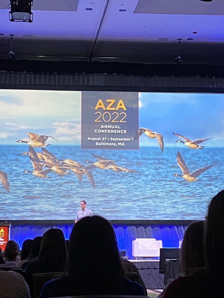 KSpado's tweet photo. @NatlAquarium is hosting #AZA2022! Excited to be in the same room with some incredible conservation minded humans https://t.co/noMEASEVNP