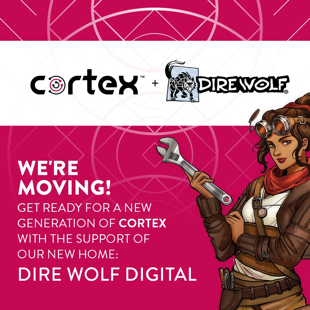Big news for Cortex! We're moving to @DireWolf! @getFandom has been a great home for us and we’ve learned so much while here, but now we're ready to leave the nest! Join us for this next part of our adventure! Curious to know more? Read about it here: about.fandom.com/news/dire-wolf…