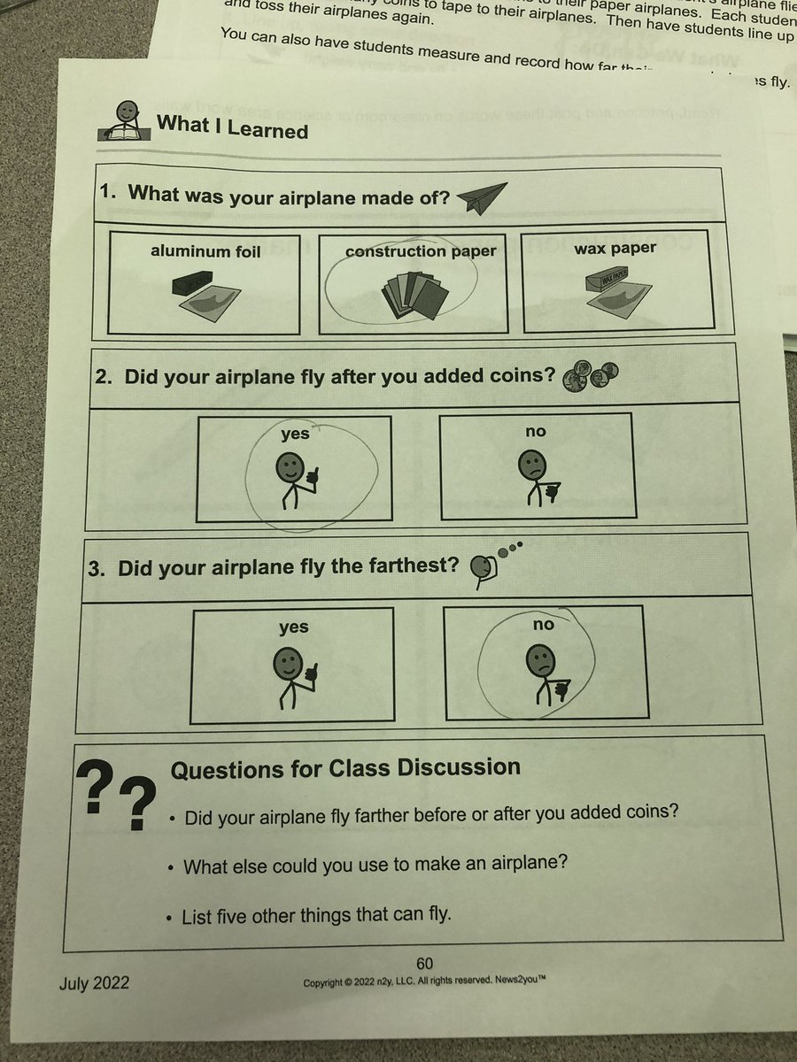 This week’s News 2 You celebrates the Air Force’s 75th anniversary. We used last weeks science experiment to fly our own airplanes. #News2you #TMScreators #TMScriticalthinkers TMScommunicators <a href="/HumbleISD_TMS/">Timberwood Middle</a> <a href="/MsGraham_TMS/">Penny Graham</a> <a href="/amln21/">Anna Lindsey</a>