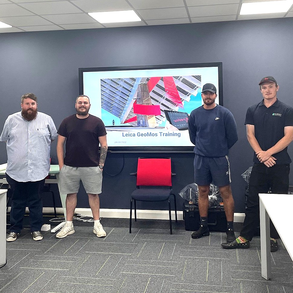 SCCSSURVEY's tweet photo. The Survey Solutions team spent some time with our monitoring specialist Craig-Lee Holt last week for training on Leica GeoMos.

#GeoMos #Monitoring #Training https://t.co/CfTsbhwDEM