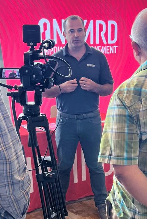 onwdempowered's tweet photo. ONWARD VP Marketing, Andy Dolan, also a US Navy Reserve Officer, is on site at the @PVA1946 Annual Summit. Here he shares his views on issues facing our #Veterans with #SCI.
@onwdempowered #summitpva #spinalcordinjury @adolan1655 https://t.co/3mafHAhBqn