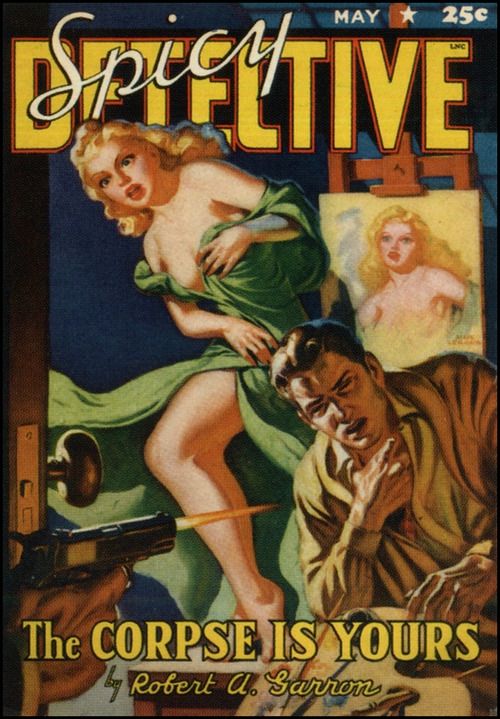 Tonpa2's tweet image. Spicy Detective

Pulp Covers