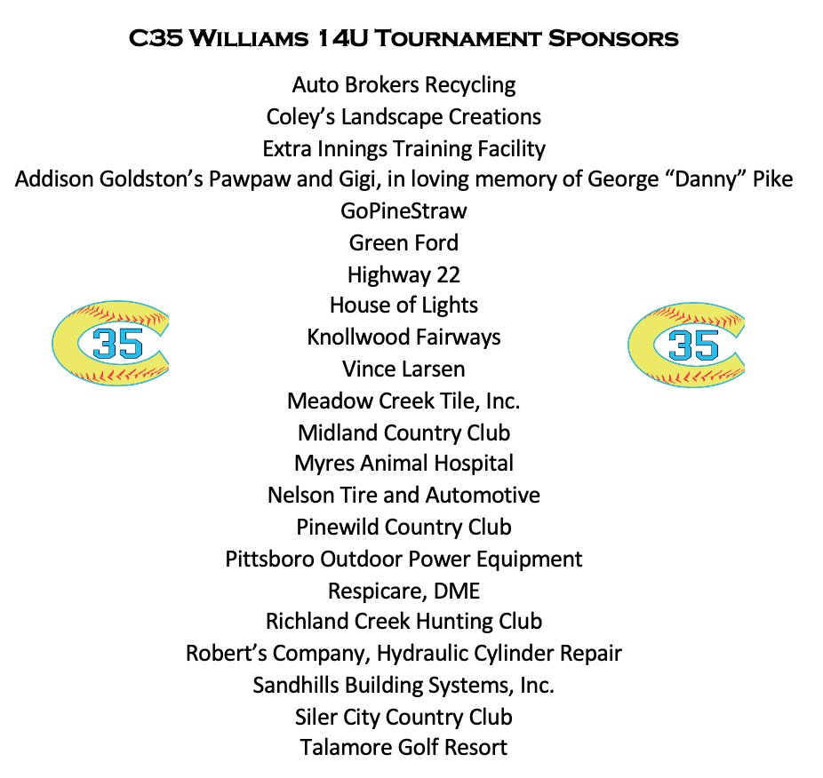 C35 Softball tweet media