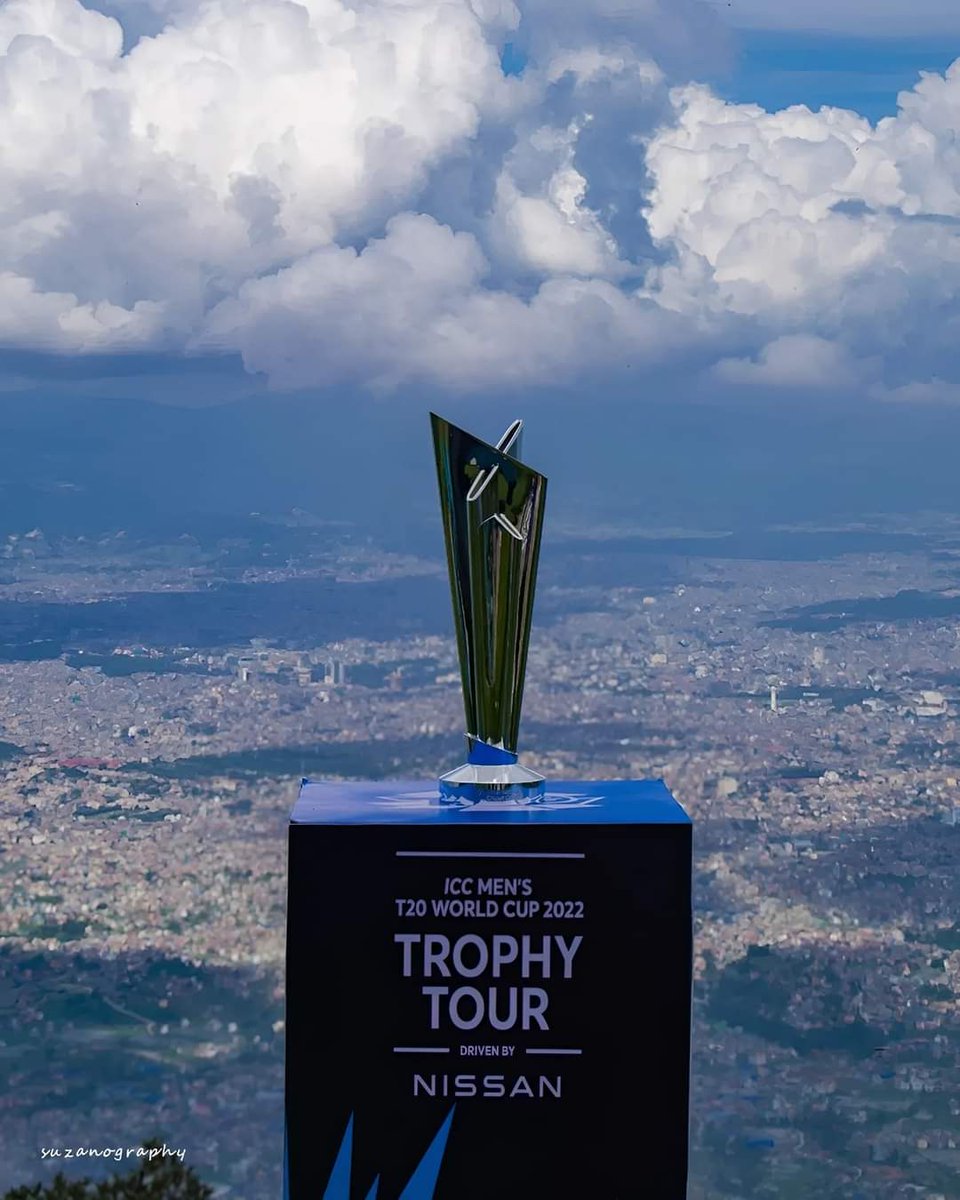 RONBupdates's tweet photo. Wow.. Original ICC T-20 Worldcup trophy was shown at Chandragiri Hills, Kathmandu today.  

Photo: Sujan Gopali, thankottimes https://t.co/ltEhOQ0bb9