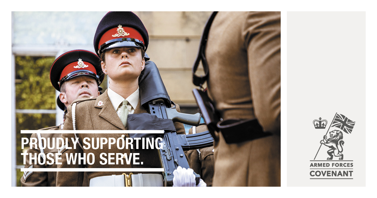 Spicerhaart are a forces friendly employer, we have signed the Armed Forces Covenant and aim to support those who proudly serve our nation. Find out more about the Armed Forces Covenant and our pledge here: bit.ly/3Kp4xrN #ForOurForces #EAEmployers