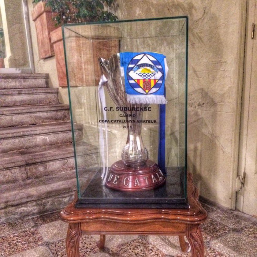 kikekos's tweet photo. Avui fa 7 anys que el @CFSuburense es va proclamar campió de la Copa Catalunya Amateur 2015 
Fita historica d’un equip del Garraf i de Sitges.
@radiomaricel @lecodesitges @AjSitges @canalblau @JaumeMonasterio @FCF_CAT https://t.co/PFRehtM9yA