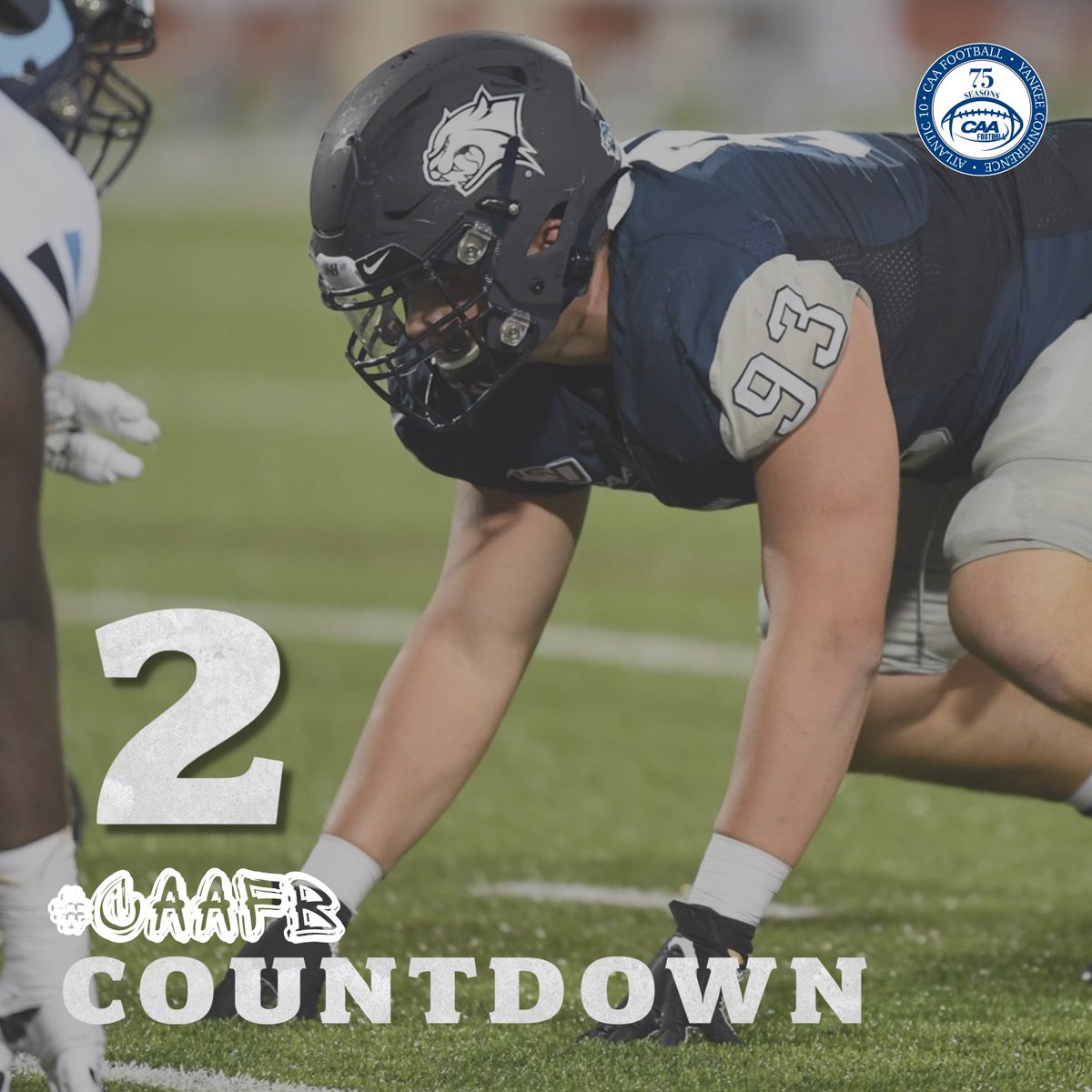 CAAFootball's tweet photo. 2️⃣ days until the action begins 🎬🍿

#CAAFB https://t.co/Ujo6NodlUo
