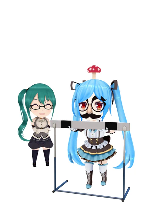 ハードルを上げたふたりと上げられたふたり明日の #ボレバト も楽しみにしてます#すずあーと #イオリの森美術館 #ピノの自由帳 #ちぇり絵 