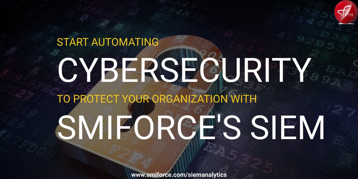 smi_force's tweet photo. @smi_force's SIEM solution allows customers to automatically remedy #issues, #threats, or #risks such as:

• Server Performance Issues
• Application Downtime
• Cybersecurity Threats
• Firewall &amp; Network Risks
• File Intregity Changes
• User Behavior Issues
• And MORE! https://t.co/OkQmQ1mzdQ
