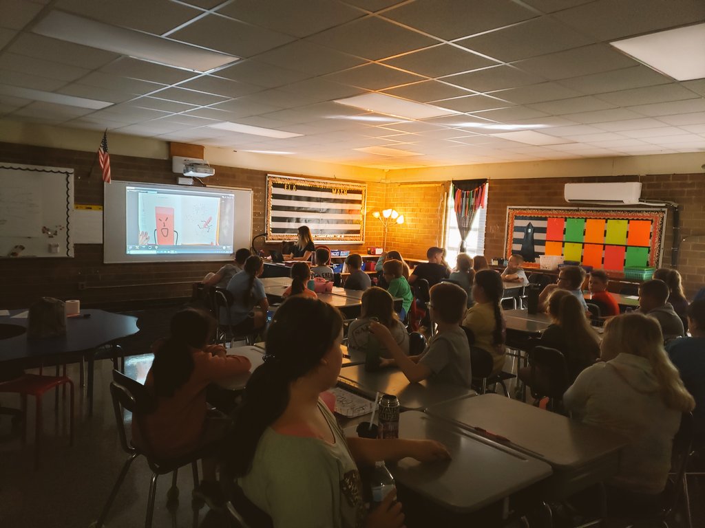 TimLocklair's tweet photo. A great Day 2 visit to Highfalls Elementary!  The @HighfallsEagles are off to a great start! #MCSProud #BestYearYet https://t.co/xyDHrKJxHx