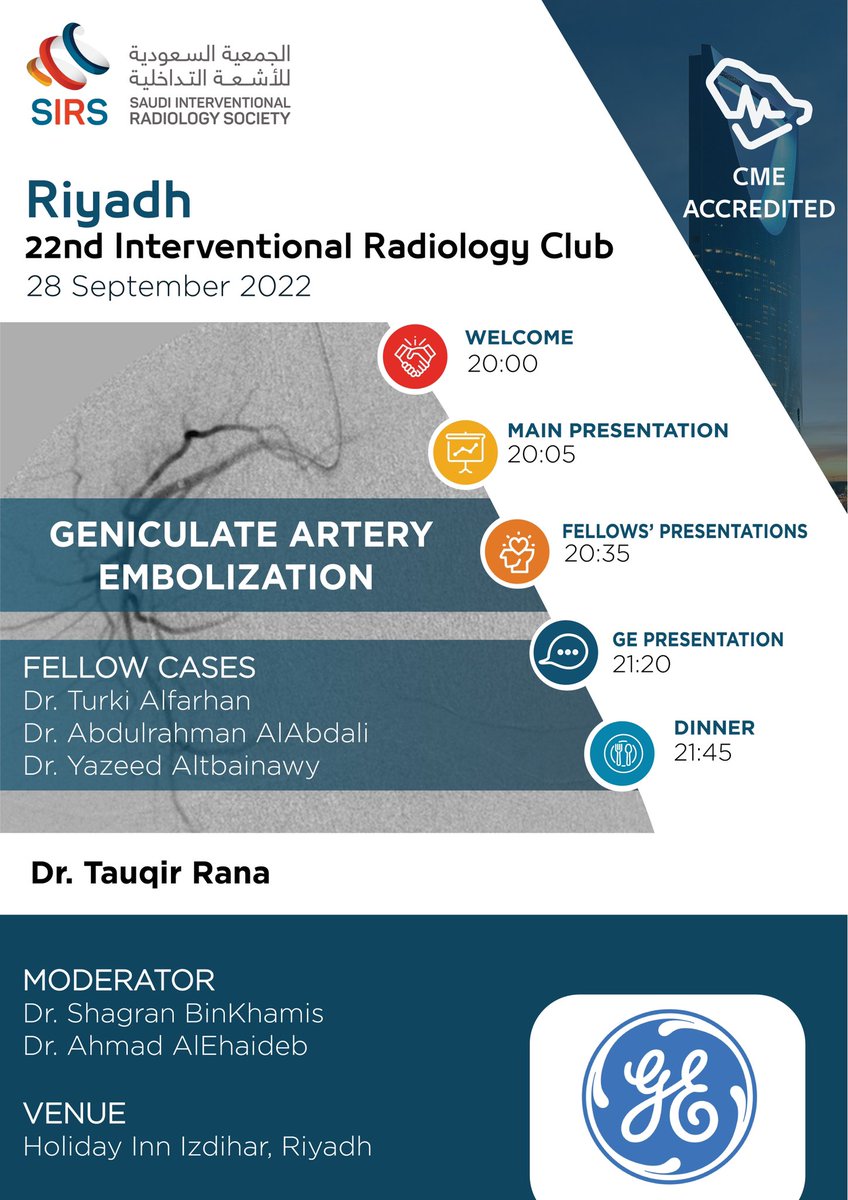 Saudi Interventional Radiology Society tweet media