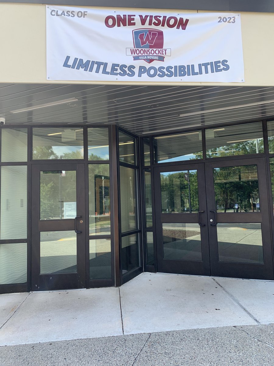 WED Woonsocket High School tweet media