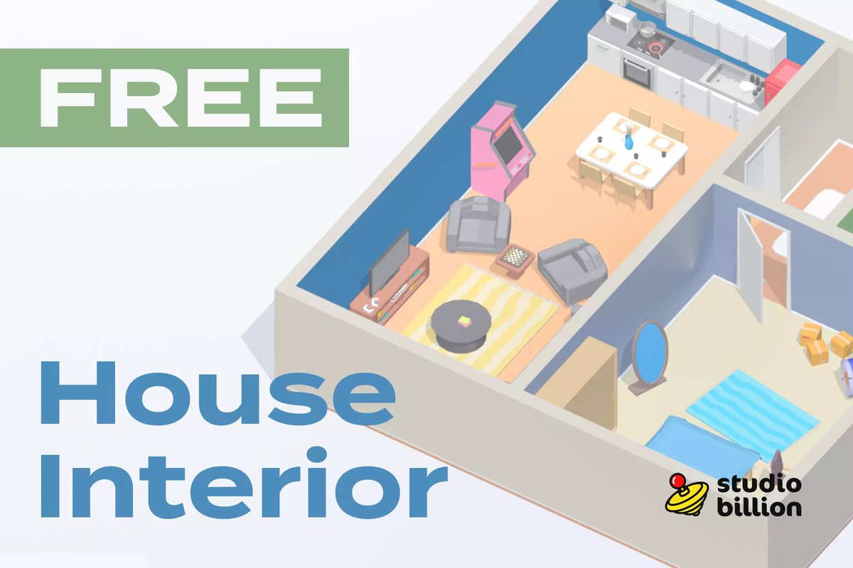 Download and use our 2500 times downloded asset 'Free: House Interior' for FREE!

assetstore.unity.com/packages/3d/pr…