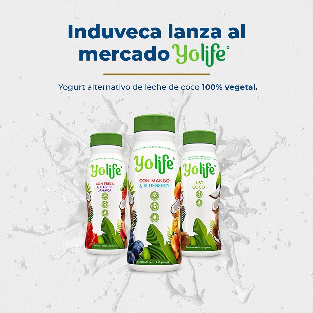 GrupoSID's tweet photo. Nuestra empresa @induvecaRD presenta su nuevo producto #Yolife, una nueva alternativa de yogurt 100% vegetariana, disponible en 3 versiones: Just Coco, Fresa & Flor de Jamaica y Mango & Blueberry.
¿Qué te parece esta innovación 🤩?
#GrupoSID #Induveca #Bienestar #YoLife https://t.co/VaVtmNr2VS
