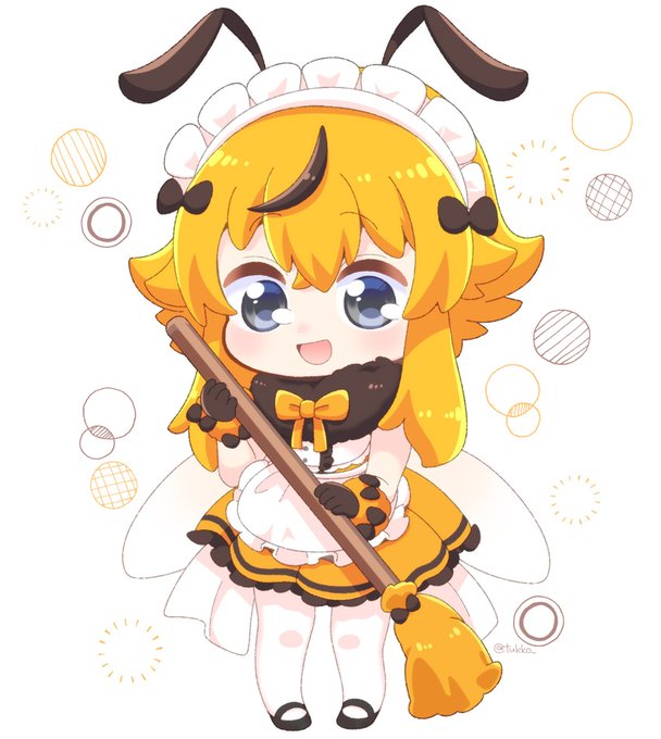 蜂城びびこちゃんまだ準備中だけどかわいくて描いちゃった 初配信楽しみ🐝🧹
#はち跡 