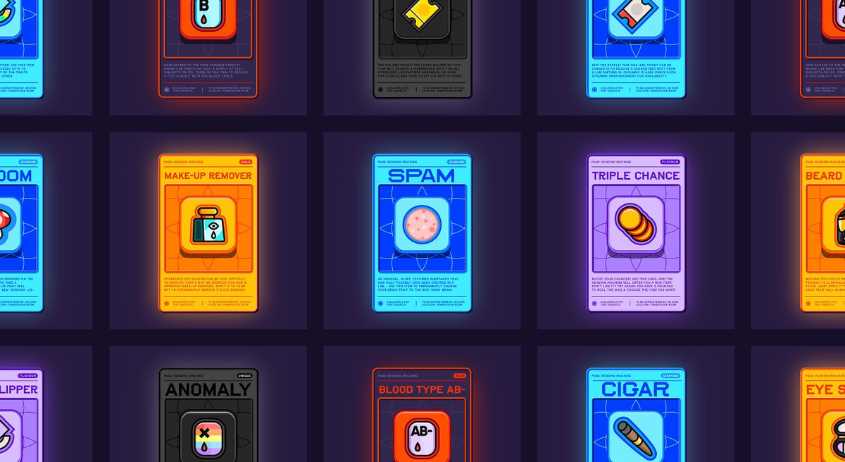 ThePossessedNFT's tweet photo. Use #VMP4SD and tweet out any unanswered questions you may have about your VM items, from how they work to the technology behind the experience, the Lab Directors will be picking some to address in the VM Themed Sympossssium tomorrow 🧪

See you there #Posse https://t.co/0jMeM7ZP7V