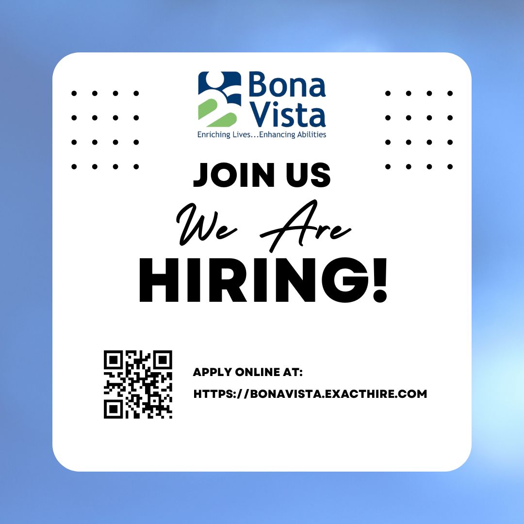 Looking for a new career? Join our team! Bona Vista has great benefits, flexible schedules, and opportunity for growth. Check out all of our openings and apply at bonavista.exacthire.com