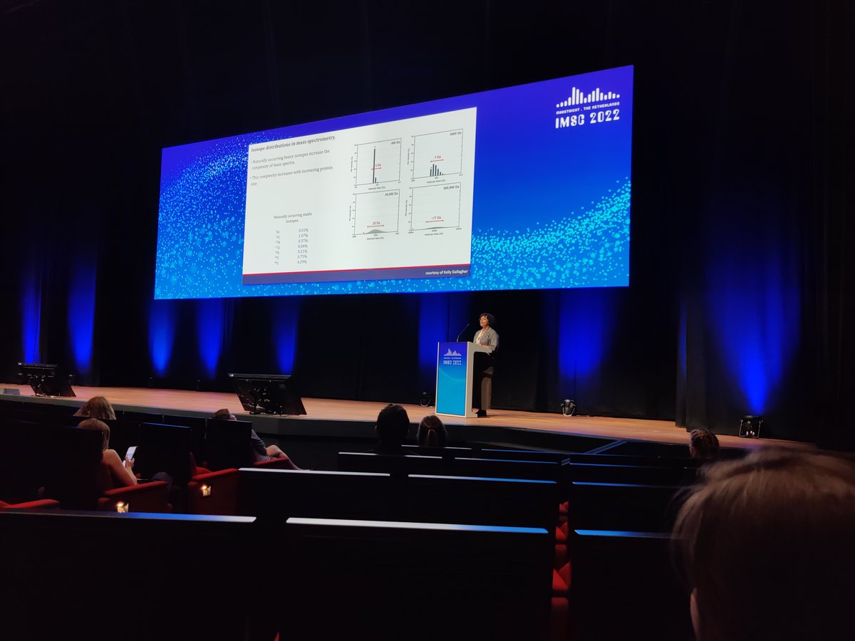 Our own <a href="/kianijeacock/">Kiani Jeacock</a> presenting her amazing work on structural studies of a-synuclein oligomers at  #IMSC2022