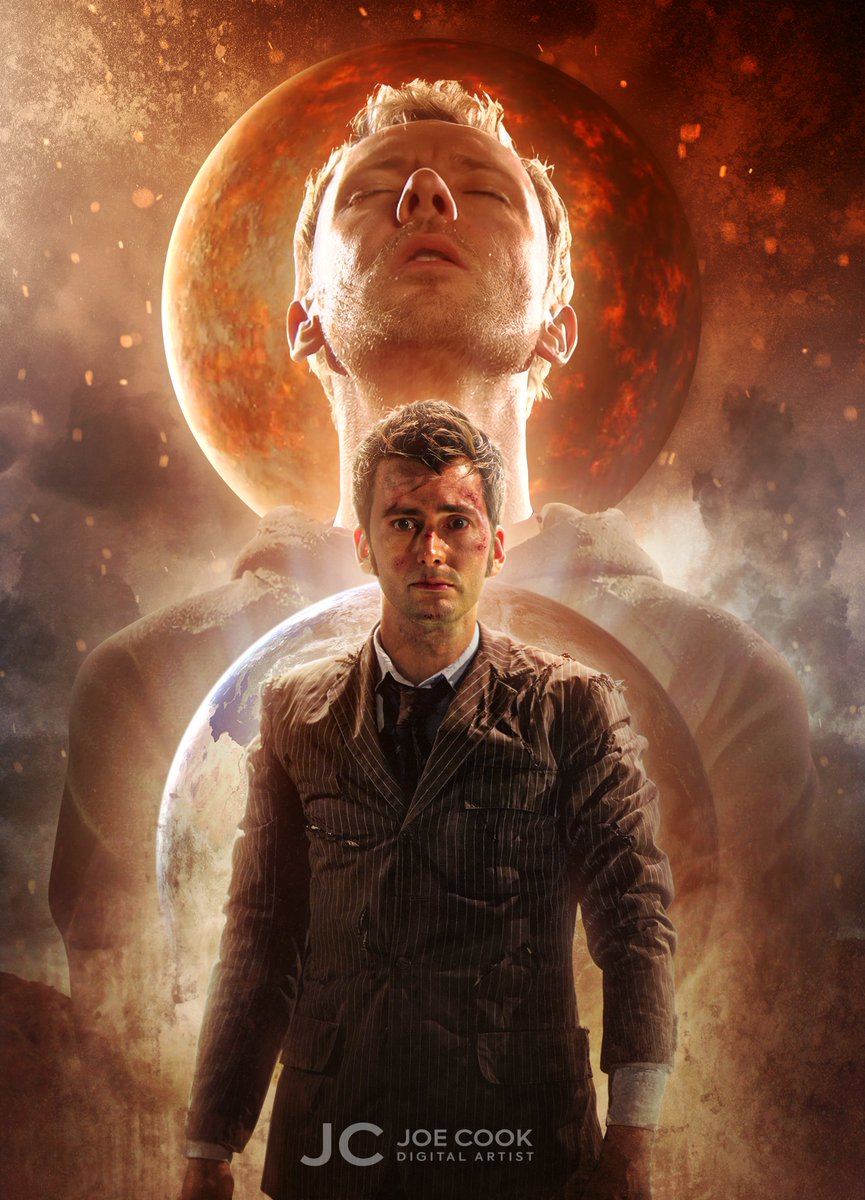 "I don't want to go." 

I decided to focus mainly on the dynamic between the Doctor &amp; the Master.

Thanks to The Black Archive Photo Gallery once again!

#doctorwho #doctorwhofanart #davidtennant #tenthdoctor #russelltdavies #regeneration #poster #digitalart <a href="/bbcdoctorwho/">Doctor Who</a>