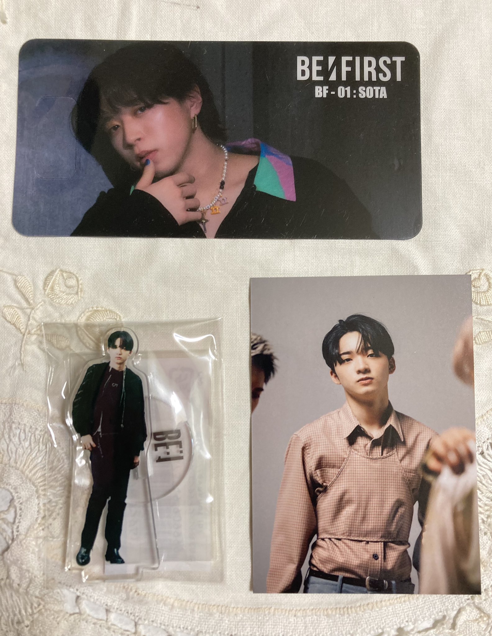 BE:FIRST MANATO トレカ クリアしおり アクスタ BE:FIRST MANATO
