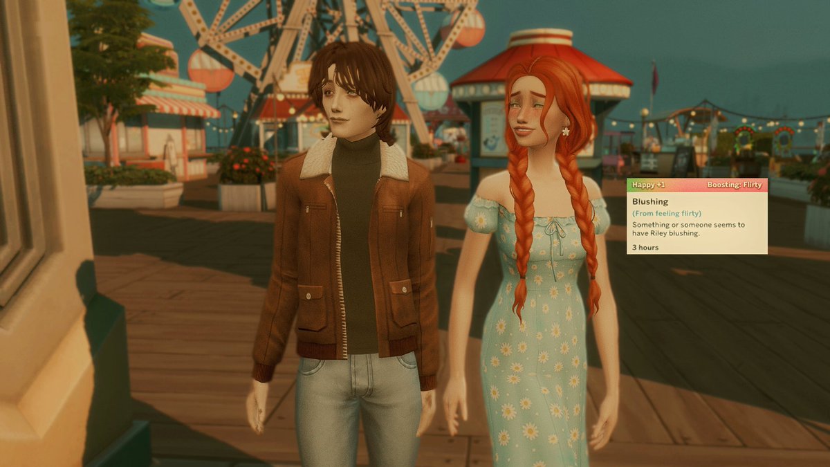 HalloweenSims's tweet photo. They both looked really cute for their date, but unfortunately this date didn't end up well 😅😂 It was an awkward disaster🤣🤣🤣
#michaelmyers #rileycooper #slasherhigh #TheSims4HighSchoolYears https://t.co/A5dTVCaCIb
