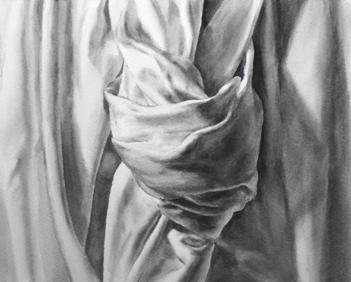 「デッサンは好きな画材で描いていいもの。1枚目、鉛筆。2枚目、油彩。3枚目、水彩。」|Naoya Ohtaniのイラスト
