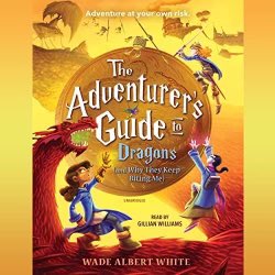 Today is audiobook release day for THE ADVENTURER’S GUIDE TO DRAGONS (AND WHY THE KEEP BITING ME) by Wade Albert White. I need to thank <a href="/wadealbertwhite/">Wade Albert White</a>, Jesse Bickford  and team, and <a href="/BlackstoneAudio/">Blackstone Publishing</a>. It was an amazing time spent adventuring with Anne, Penelope, and Hiro. 🥰