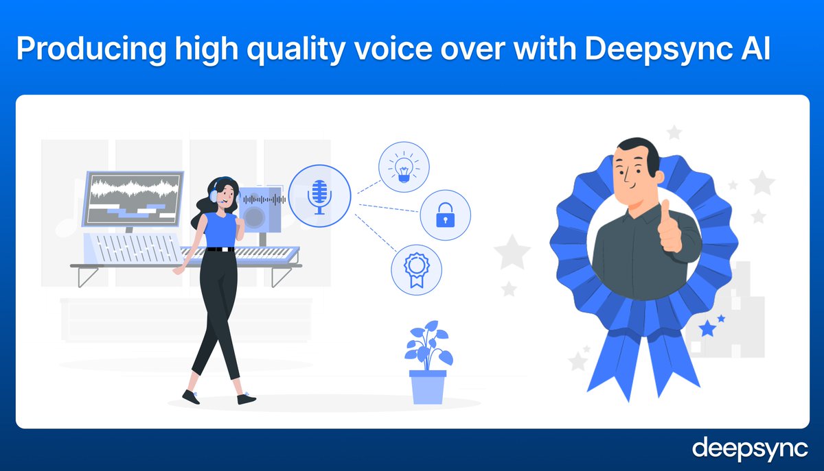 Deepsync tweet media