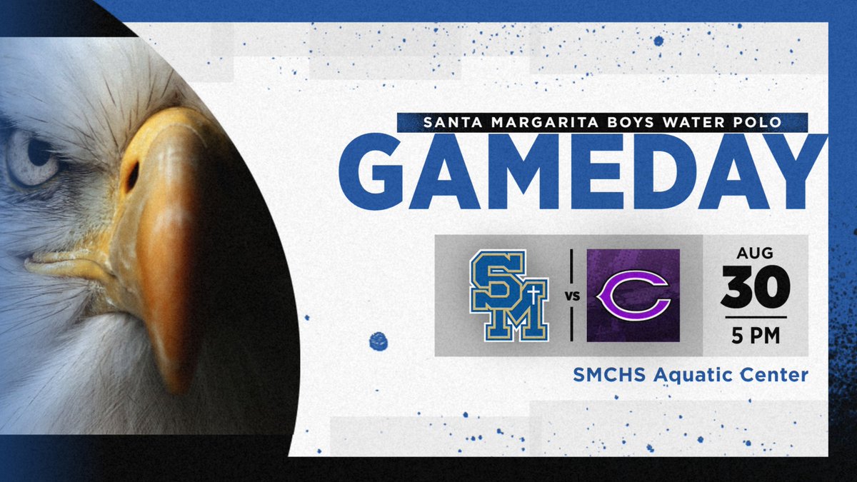 <a href="/smchs_bwp/">SMCHS_bwp</a> 1st home game of the season today! <a href="/SMCHSAthletics/">SMCHS Athletics</a> <a href="/SMCHSEagles/">SANTA MARGARITA Catholic High School</a>