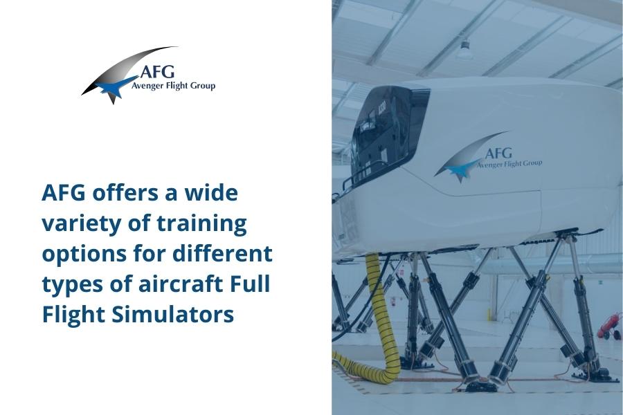 Full Motion Flight Simulators - Avenger Flight Group