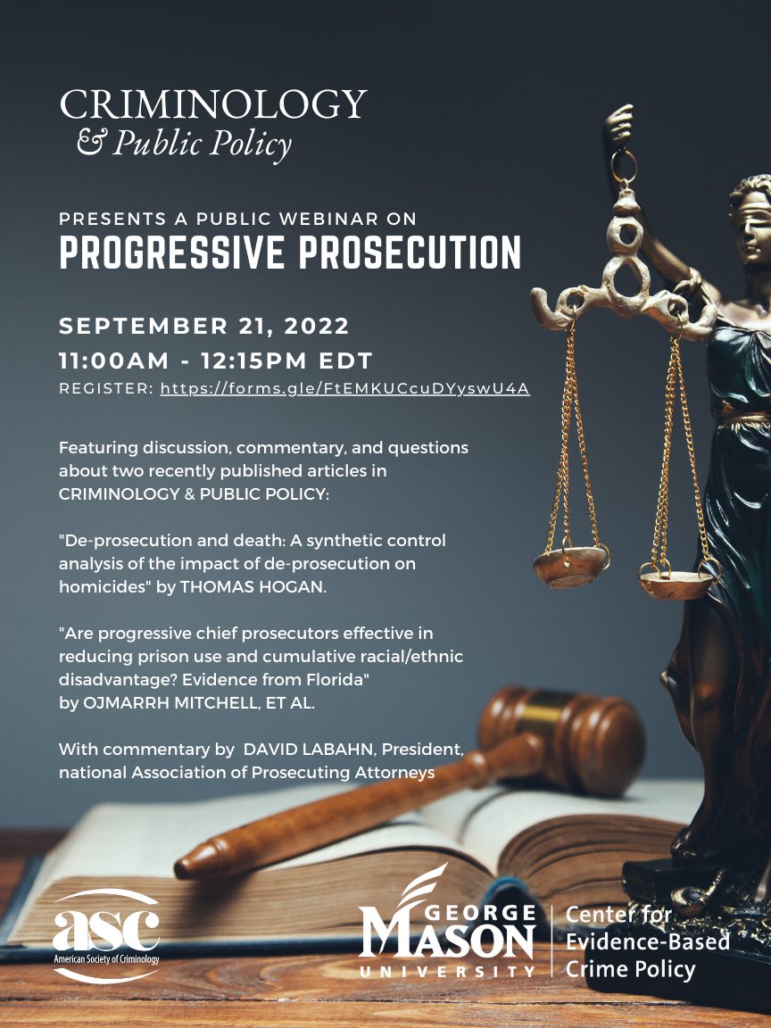 Criminology & Public Policy tweet media