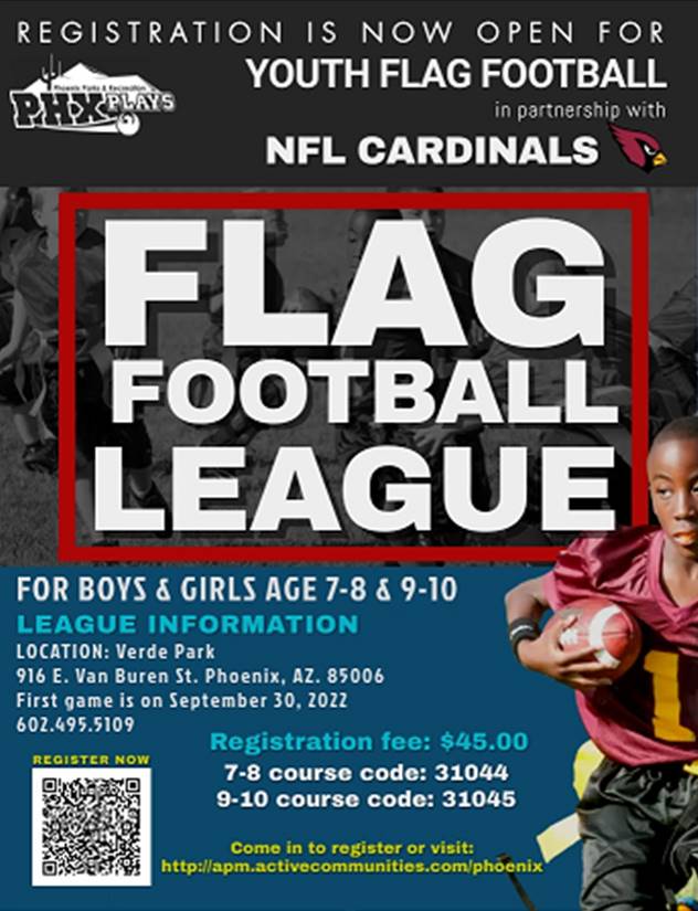 Check out these cool programs happening at Verde Park!