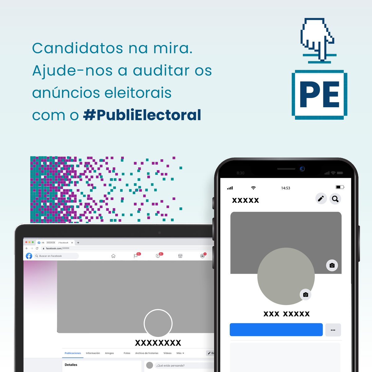 Estou fazendo parte do projeto #PubliElectotal, uma parceria <a href="/adcderechos/">ADC</a> e @FGVDAPP para monitoramento de gastos em campanhas no Facebook,  buscando mais transparência eleitoral junto com toda sociedade, vamos baixar a extensão navegador ou p telefone publielectoral.lat