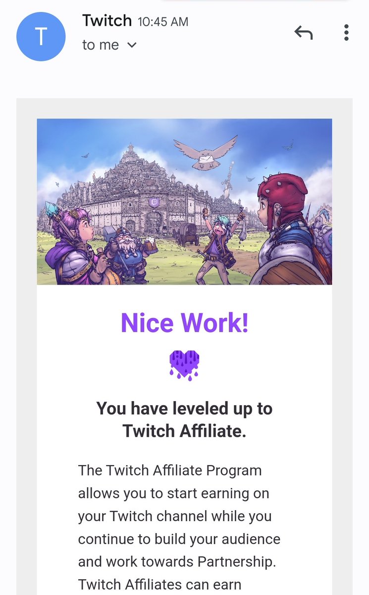 MrSpewn's tweet photo. I'm speechless. I really wasn't kidding when I said last night's stream was the best stream I've ever had. We hit affiliate!!!!! Thank you all so much. I love each and every one of you. This has been one of the coolest experiences of my entire life. 

#twitchaffiliate #twitch https://t.co/pFZ1mPHTec