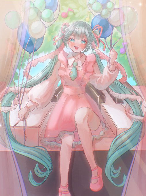 「初音ミク生誕祭2022」のTwitter画像/イラスト(人気順))