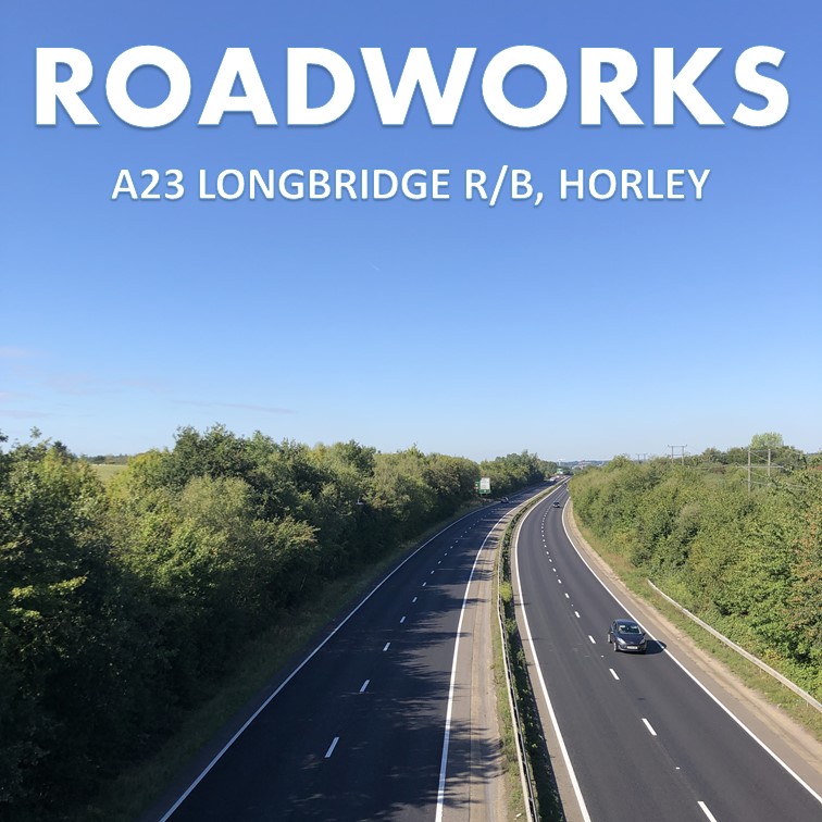 Surrey Highways on Twitter "Roadworks start 20 September on A23