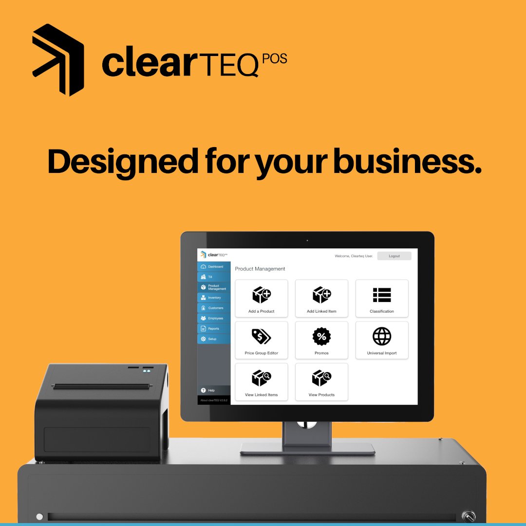 clearTEQPOS's tweet photo. We provide a #POS system designed for #SmallRetailers and new businesses. Discover our solutions: https://t.co/wDFuob4E3w https://t.co/faXpXyCfwT