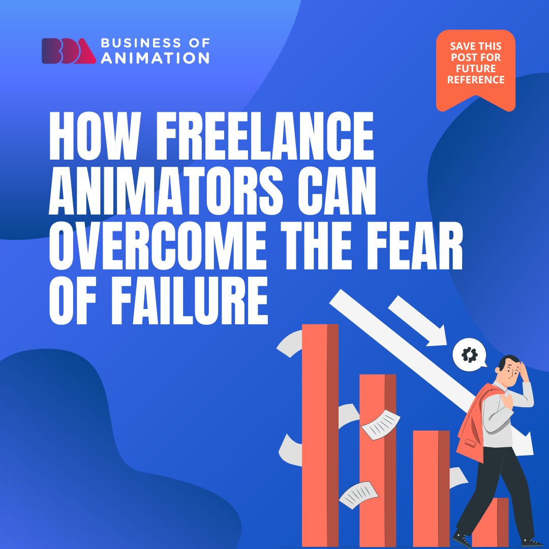 animationbiz's tweet image. Are you being held hostage by your fear of failure? We are here to help you set yourself free from it.

Here are 4 ways how freelance animators can overcome their fear of failure:
1. Try to redefine failure
2. Focus on learning
3. Set approach goals

#AnimationFail