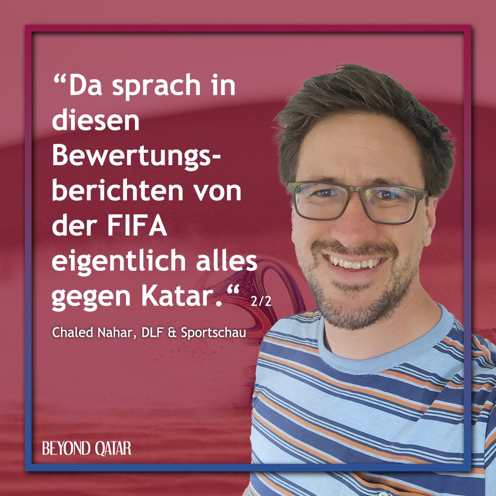 BeyondQatarPod's tweet photo. Es gab aussichtsreichere Bewerbungen für die Austragung der Fußball-WM 2022. Die internen Bewertungen der FIFA zeigen, dass viele Punkte gegen Katar sprachen.
 
Mehr über die Bewerbung Katars erfahrt ihr in der aktuellen Folge BEYOND QATAR. Mit dabei ist auch @ChaledNahar. https://t.co/NfglLt5CJv